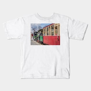 The Snowdonian 2015 by Lizzie Weir Kids T-Shirt